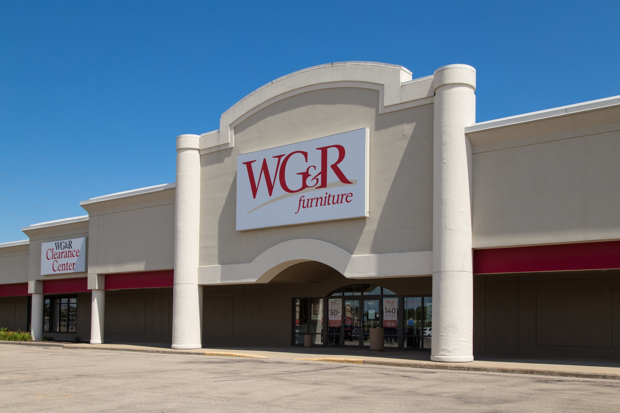 WG&R Oshkosh Storefront Exterior